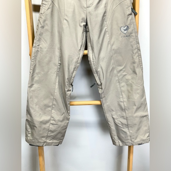 VISION STREETWEAR Women’s beige snowboarding pants size M. - Picture 4 of 14